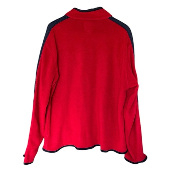 Chaps Pull Over Fleece Men’s Jacket with Zipper Size Large - Picture 4 of 5